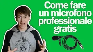 Come migliorare Audio e fare microfono professionale gratis | Luca Giuglietti