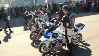 Открытие мотосезона Киров 2015г.