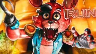 FNAF Ruin: FINDING where GLAMROCK FOXY is HIDING! (NEW Security Breach DLC Ending)