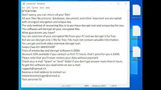 RRCC Ransomware [.rrcc files virus] Removal Guide | Decrypt .rrcc extension files