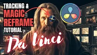 How to Stabilize and Auto Reframe in Da Vinci Resolve (Easy Studio Tutorial)
