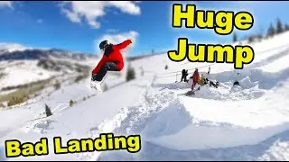 Horrible Backyard Jump Landing