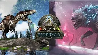 Defeating the Alpha Fenrir with Army Of Acros || ARK: Fjordur