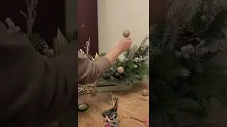 Собираем новогоднюю композицию вместе 🎄✨