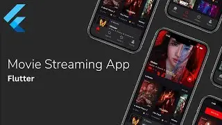 Free Flutter Movie Streaming Template | Flutter Code | Free Source Code