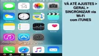 Sincronize seu iPhone com iTunes via WiFi