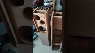 Aiwa Speakers Restoration - Mid Tower boxes almost done