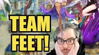 Team FEET Tries To CONQUER Guild War! EPIC SEVE