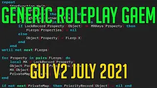 GENERIC ROLEPLAY GAEM | HACK/SCRIPT | GUI V2 - AUTO KILL & MORE!
