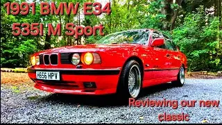 BMW E34 535I sport review