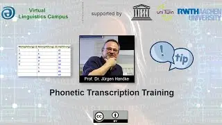 AI02 - Phonemic Transcription Training