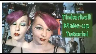 Tinkerbell make up tutorial