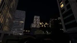 News helicopter in Ground Branch City map (night time)