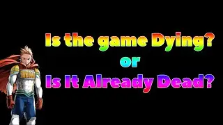IS THE GAME IS DEAD!?
