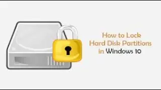 How to lock hard drive partition in windows 10/11