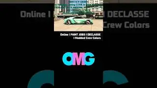 Paint Jobs in GTA Online