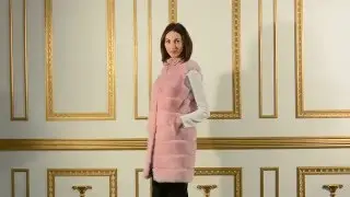 Жилет из бобрика 