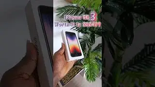 iPhone SE 3 worth buying in 2024? #cheapestiphone #iphoneSE2022 #Unboxingiphone #refurbishediphone