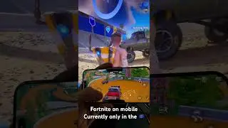 Fortnite works great on mobile for #uefn gameplay testing. #fortnite #fortniteadventure only the eu