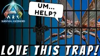 Love This Rhyniognatha Trap! Ark Survival Ascended | ManaFullGaming