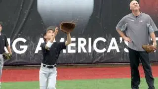 Ripken Baseball Fielding Tip - Throwing from Outfield
