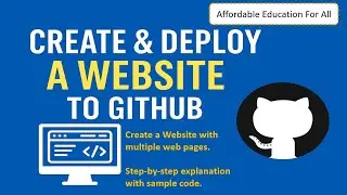 Complete HTML tutorial - How to link multiple web pages in your website