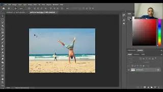 How to remove an object or person in seconds in Photoshop?!