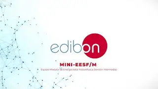 MINI-EESF/M | Equipo Modular de Energía Solar Fotovoltaica (Versión Intermedia)