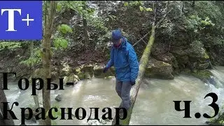 Поход по Краснодарскому краю. Гора Почепсуха. Часть 3. Кислицова щель, река Чепси.