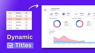 Now! You Can Create Any Dynamic Title in Power BI Dashboard