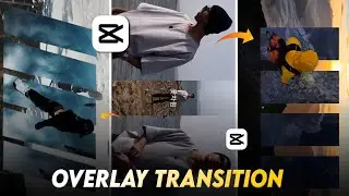 Overlay Masking Cutout Transition Trending Reels Editing in Capcut | Capcut App Editing Tutorial 