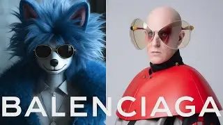Sonic The Hedgehog By Balenciaga