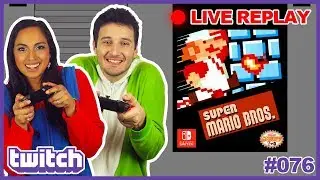 076 - Super Mario Bros + Ninja Gaiden (NES ONLINE) [TWITCH REPLAY]