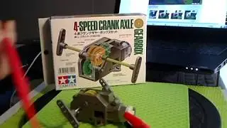 Tamiya 4speed Crank Axle Gearbox stronger torque