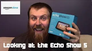 Echo show 5 unboxing/quick setup