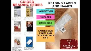 Grade 1 Guided Reading Level H - Reading Labels and Names