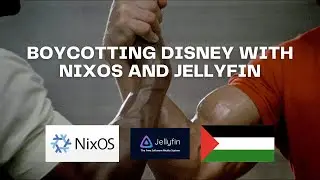 Boycotting Disney with NixOS with Jellyfin | Free Palestine 🇵🇸