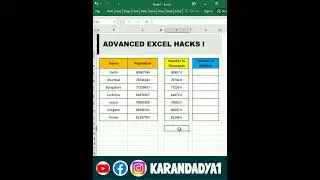 Superfast excel hacks 2023 | 