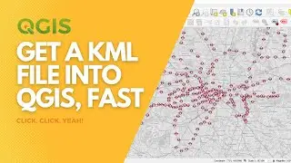 Get a KML file into QGIS