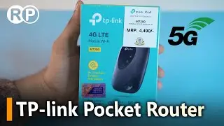 TP-Link M7200 150MBPS 4G LTE Sim Supported Portable Hotspot Pocket Router | Pro Gadget Savvy