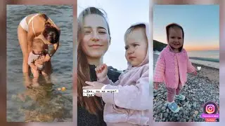 Александра Поснова с дочкой Евочкой 💕 Для хорошего настроения ☀️