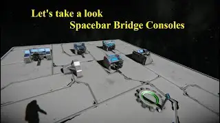Space Engineers Spacebar's Bridge consoles