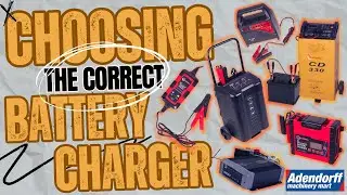 CHOOSING THE CORRECT BATTERY CHARGER