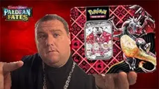 Paldean Fates Shiny Charizard EX TIN - Product Review