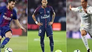 🔸Messi  🔸Neymar 🔸Ronaldo  doubling  skills and goal 👀wooh