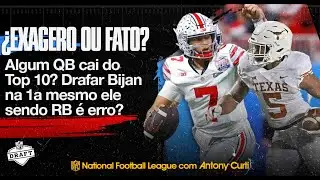 ¿Exagero ou Fato? Draftar Bijan (RB) é erro na 1ª rodada; Algum QB vai cair do top 10