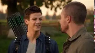 Barry trains as Green Arrow in Kent Farm