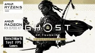Ghost of Tsushıma (PC) l Rx 6700 xt & Ryzen 5 5500 l 1080p ULTRA FPSTEST#benchmark