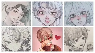 Mix Anime Art TikTok Drawing Challenge