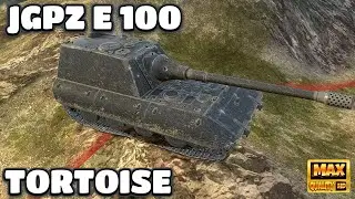 WoT Blitz - Tortoise, JGPZ E 100 Gameplay
